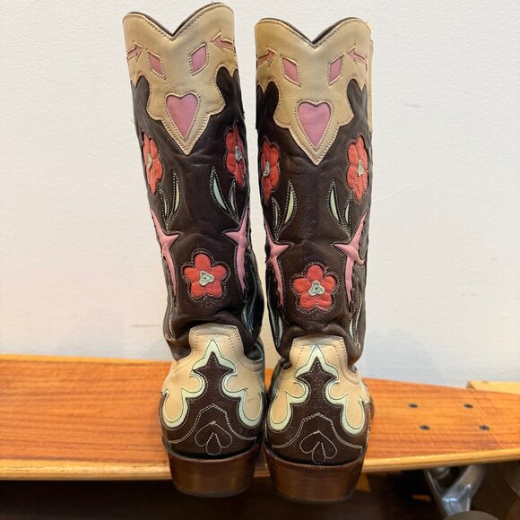 GORGEOUS Vintage Old Gringo Cowboy Boots - Picture 4 of 7